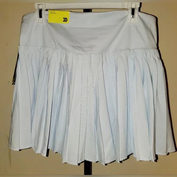 All in Motion Blue Pleated Skater Mini Skort NWT Sizes: S, M, & L - Picture 4 of 9
